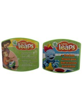 LeapFrog Little Leaps Baby Interactive Learning DVD Set First Steps & Learning S